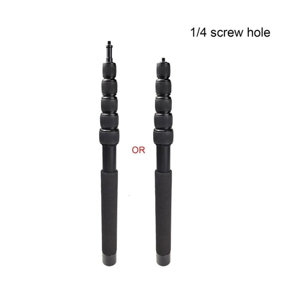 Yammee Professional Microphones Fish Pole Extendable Handheld Microphone Arm Rod 6 Section Adjustable with Easy Twist Locks