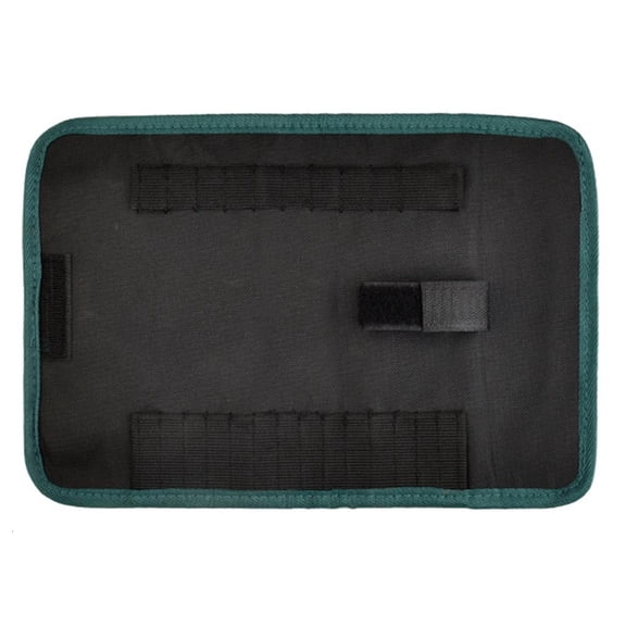Yammee Professional Tool Organizers Roll Up Bag 21 Pockets Reinforced Fabric Nonslip Design Hanging Loop For Craftsmen