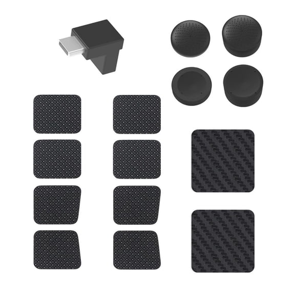 Yammee Protective Trackpad Skin Rocker Cap Set for Steam Deck Stickers Cover Wear-resistant Handheld Gaming Accessories