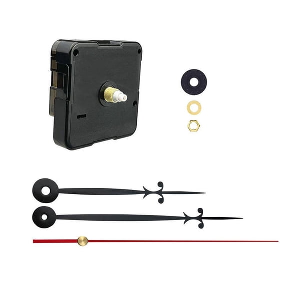 Yammee 13mm Shaft Quartz Clock Motor DIY Clock Movement Mechanism Replacement Accessory