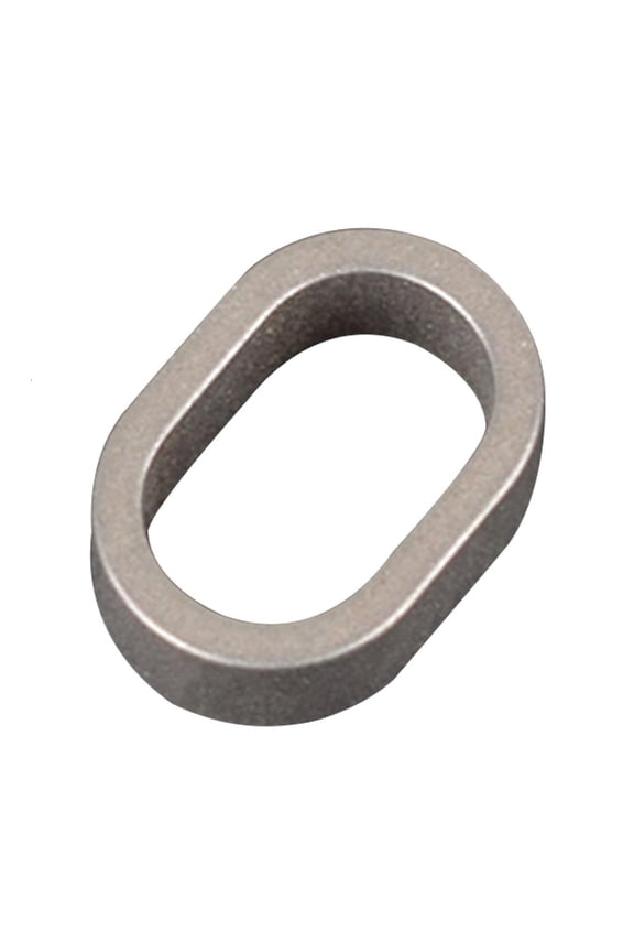 Yammee Quick Release Titanium-alloy Key Rings One-piece Spring Clip Side Pushing Keyring Closed Key Rings for Women Men
