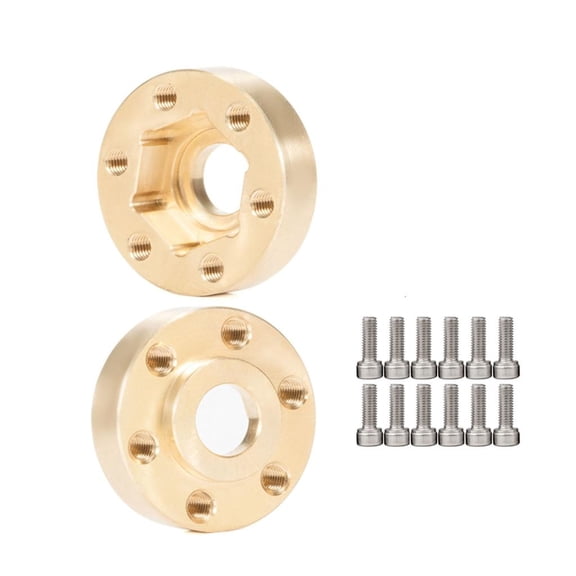 Yammee RC Crawler Wheels Rim for 1/10 RC Car Hex 6/9/12/15/18.5/22mm Drive Adapter