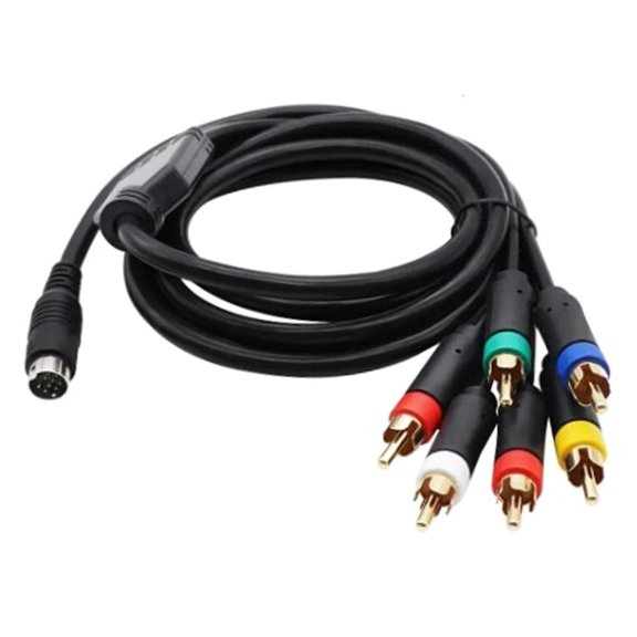 Yammee RGBS Cable For N64 Color Monitors Component Cable Game Console
