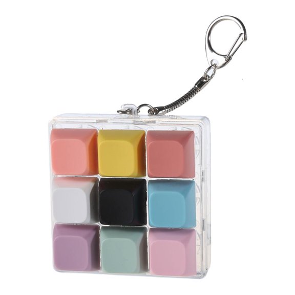 Yammee RGBs Backlit Mechanical Keyboards Keychains Switches Tester Switches Testing Toy