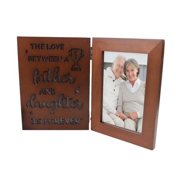 Yammee Radiant Photo Display Frame Unique LED Light Up Photo Holder Perfect Gift