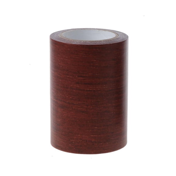 Yammee Realistic Wood Grain Rep Adhesive Waterproof Wood Grain Tape Patch for Door Floor Table and for Ch (Single Roll)
