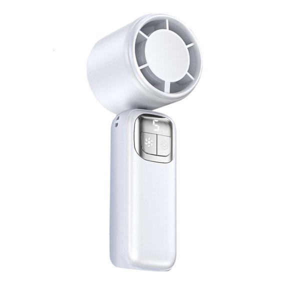 Yammee Rechargeable Cooling Fan Handheld Fan with Rechargeable Battery Plastic Texture Perfect for Outdoor Camping and Working