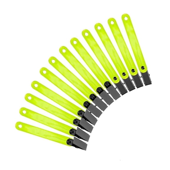 Yammee Reflective Trail Marking Ribbon with Clip Hunting Reflector for Hunting Camping