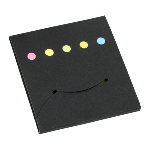 Yammee Repositionable Colorful Adhesive Note Paper Memo Sheet Reminder on Book Journal