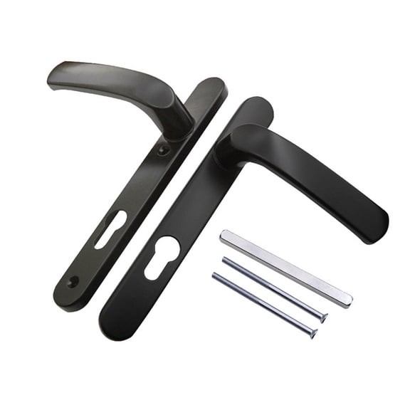 Yammee Room Door Handle Panel Long Plate Door Handle Replacement Security Sliding Door Handle Hardware for Room Door