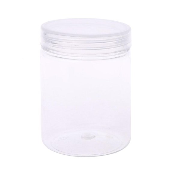 Yammee Round Clear Jar 150ml Large Capacity Leak Proof Storage Container for Case for Women Eye Cream Skin Care Lotion Organize