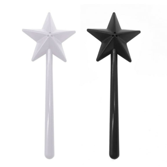 Yammee Salt Shakers Creative Long Hand Plastic Salt Pepper Magical Wands Shape Seasoning Container Household Seasoning Box