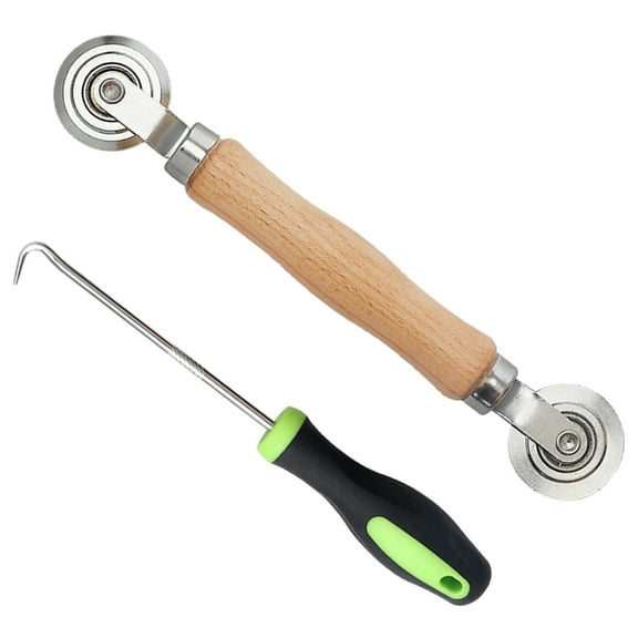 Yammee Screen Spline Roller with Removal Hook Window Screen Tool Screen Repair Tool