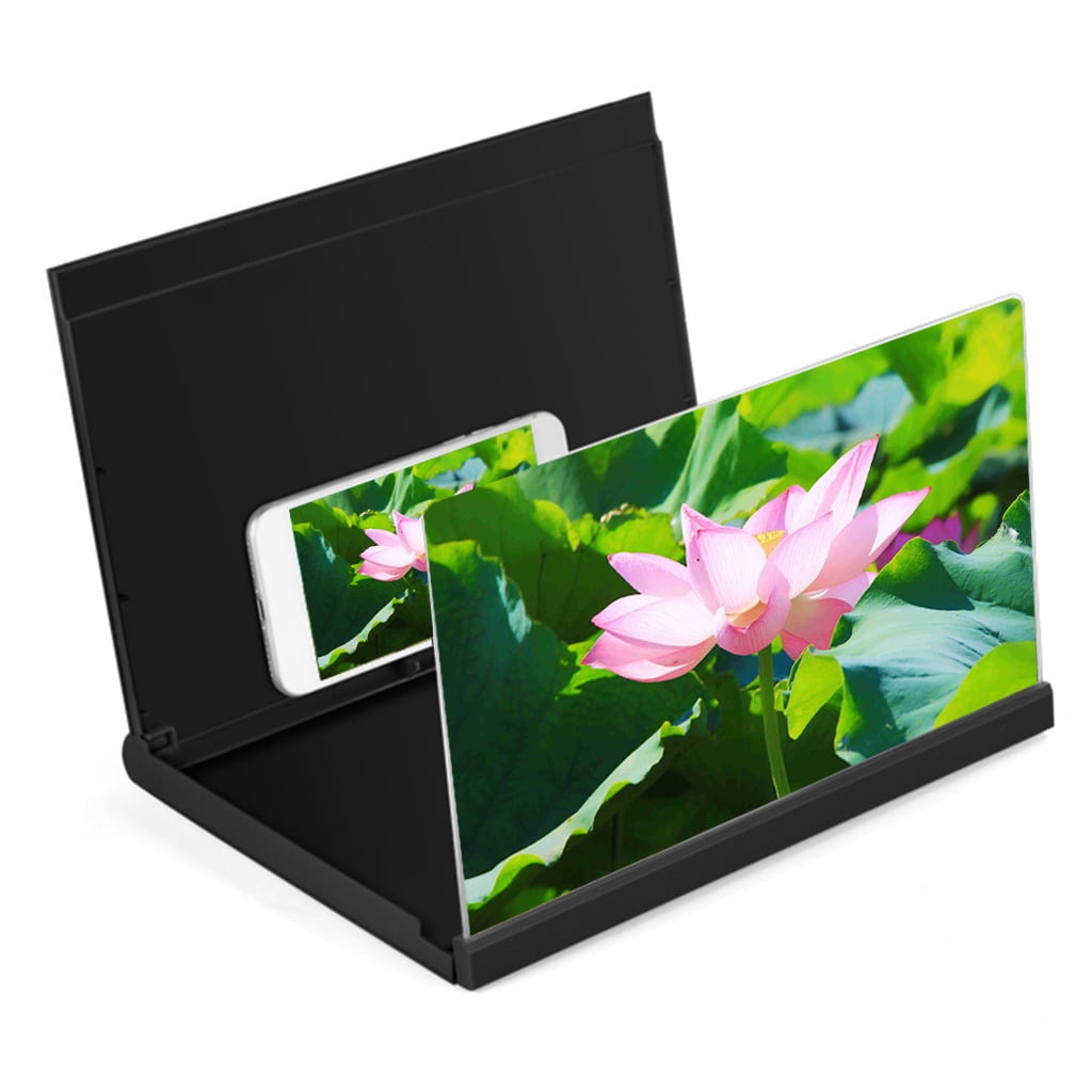 Video Projector Base Yammee Screen Video Magnifier Folding Enlarged Movie Amplifying ...