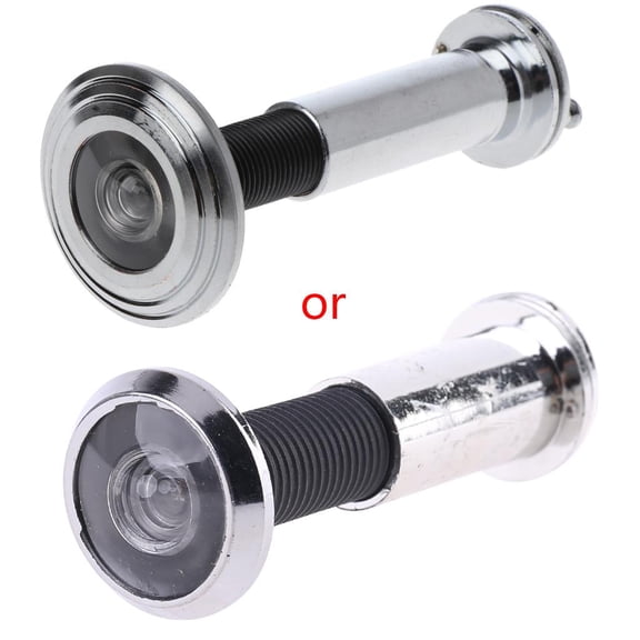 Yammee Security Door Viewer with Anti-peeping Back Cover Adjustable Front Door Peephole