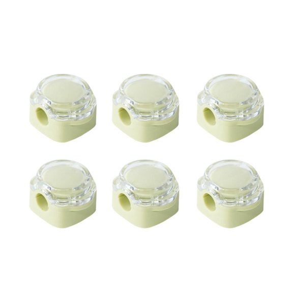 Yammee Set of 6Pcs Magnetic Cable Organiser Set Charging Cable Management for Desktop