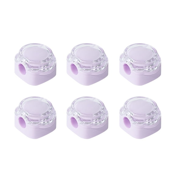 Yammee Set of 6Pcs Magnetic Cable Organiser Set Charging Cable Management for Desktop