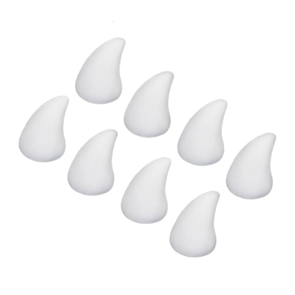 Yammee Set of 8 Artificial Animal Nail DIY Resin Beast Nails for Anime Fans Party Performances Jewelry Fursuit Accessories