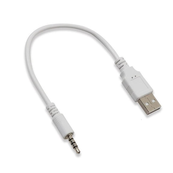 Yammee Short USB To 3.5mm Stereo Cable With Double Charging Auditory Function For Tablets Computers Power Coird