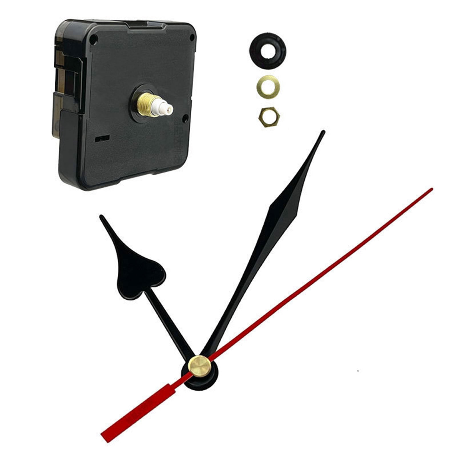 Yammee Silent Quartz- Clock Movement Long/Short Shaft Clock Mechanism ...