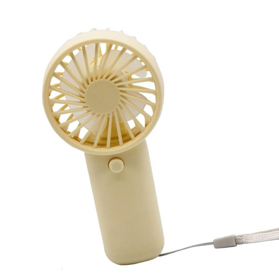 Yammee Silents Operation Mini Plastic Desk Fan With Lanyard For Students Professionals