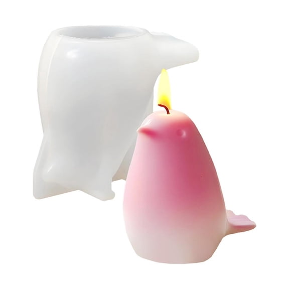 Yammee Silicone Craft Mold Chubby Bird Decoration For Soap Candy Handmade Projects