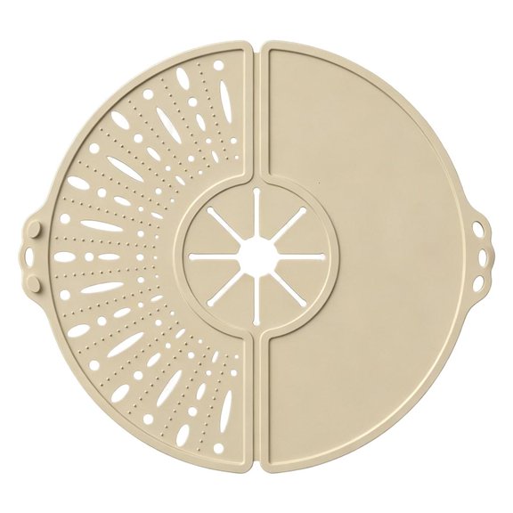 Yammee Silicone Foldable Splatters Guard Lid Universals For Most Pot Frying Pan Oil Greases Splashes Screen Kitchen Accessories
