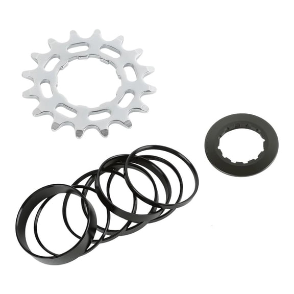 Yammee Single Speed Conversion Kits for Mountain Bikes and Road Bikes, Aluminum Alloy