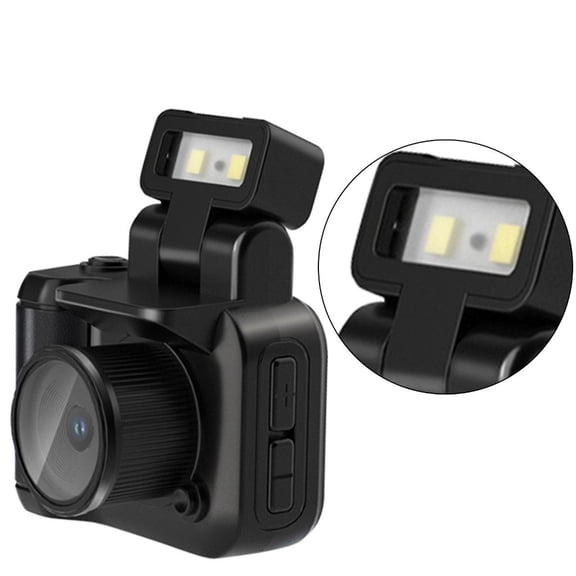 Yammee Portable Video Recorder 1080P Monoreflexes Style Small Camera CMOS With Flashes Lamp And Battery Dock With LCD Screen