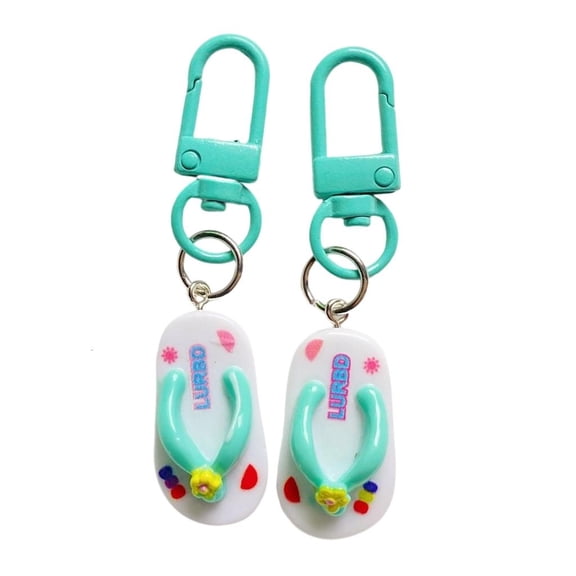 Yammee Small Flip Flop Key Chain Easy to Carry Suitable for Key and Bag Decoration