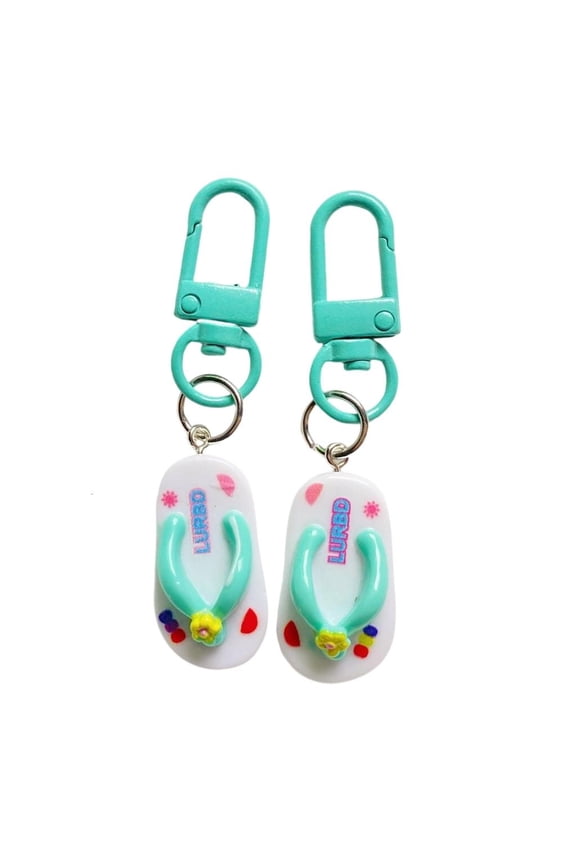 Yammee Small Flip Flop Key Chain Easy to Carry Suitable for Key and Bag Decoration