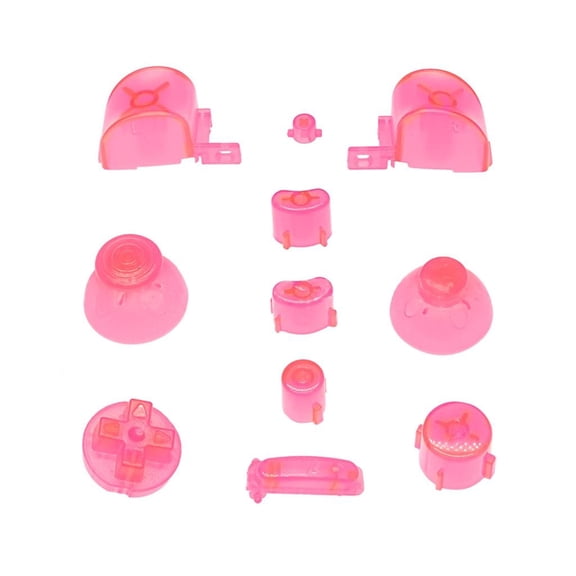 Yammee Small L R Right Left Trigger Buttons ABXY Buttons Set Controller Replacement