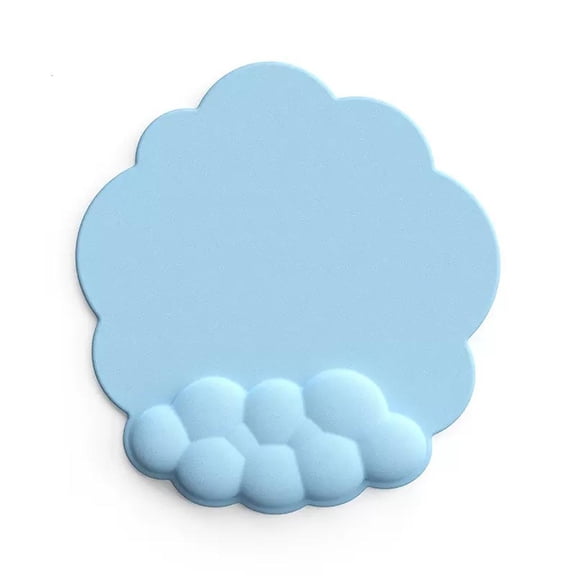 Yammee Soft Memory Foam Mouse Pad Cloud Design Non-Slip Base for Gaming Typing
