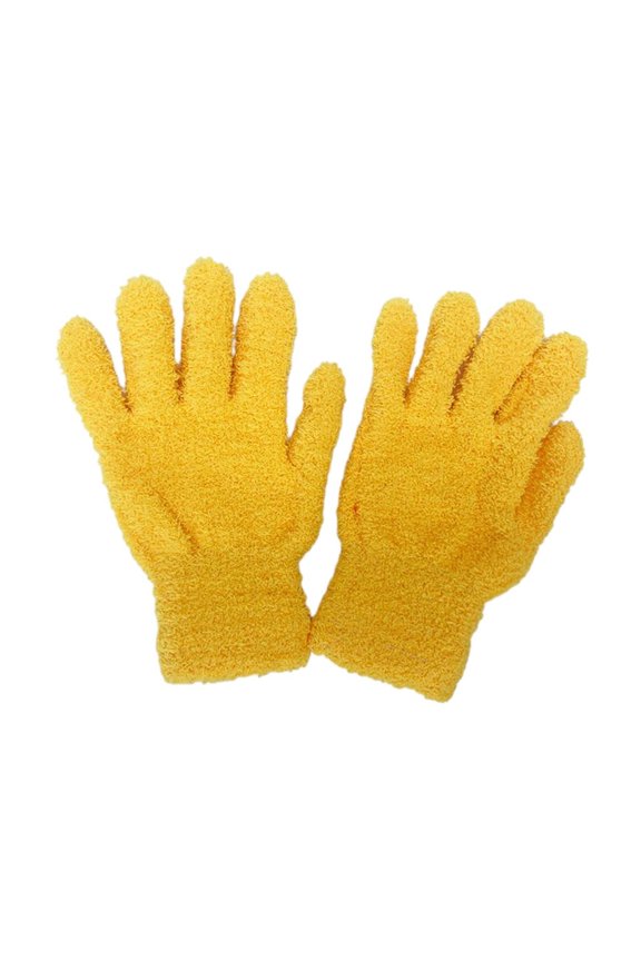 Yammee Soft Students Gloves Warm Mittens Full Finger Touchscreen Solid Color Mittens for Men Women Winter Cycling Supplies