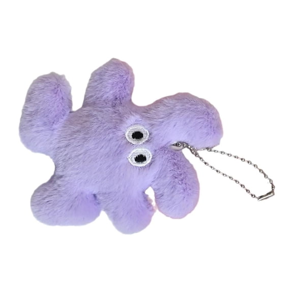 Yammee Soft Stuffed Doll Keychain Cute Swing Ears Rabbit Toy Bag Charm Practical Stuffed Rabbit Keyring Pendant Bag Accessory