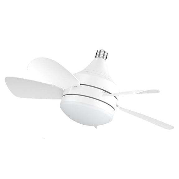 Yammee Space Saving LED Light And Ceiling Fan Combination with Strong Airflow Easy Installation 2 In 1 For Household Office Use
