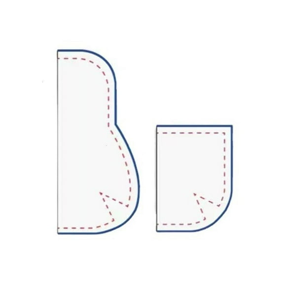 Yammee Space Saving Sewing Guide Tool Multipurpose Pocket Pattern Maker for Home Storage