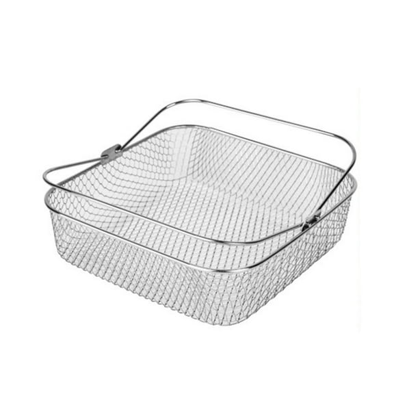 Yammee Stainless Steel Chip Basket Multifunctional Fryer Basket Air Fryer Frying Basket