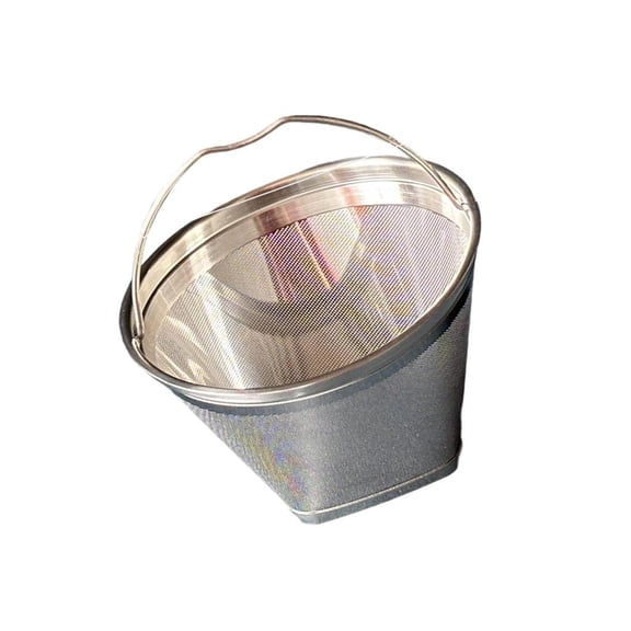 Yammee Stainless Steel Coffee Filter Cone Shape Practical Fine Mesh for Coffee Maker