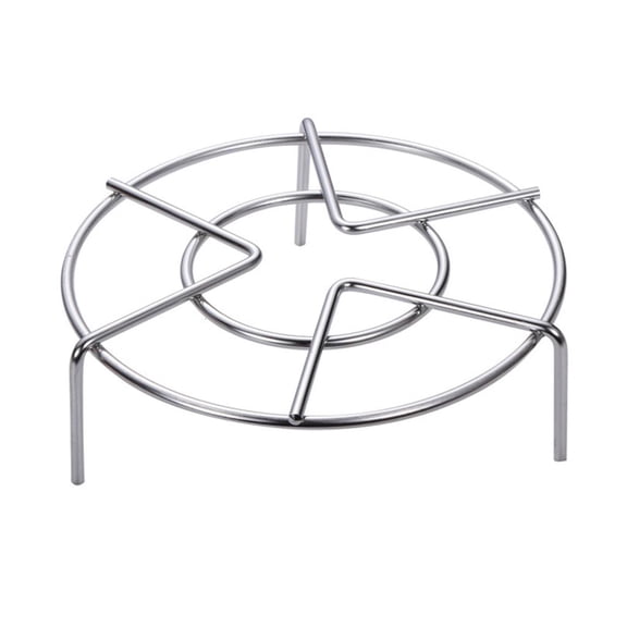 Yammee Stainless Steel Round Cooling Rack Kitchen Heat Resistant Hot Pan Multifunction Round Steamer Rack