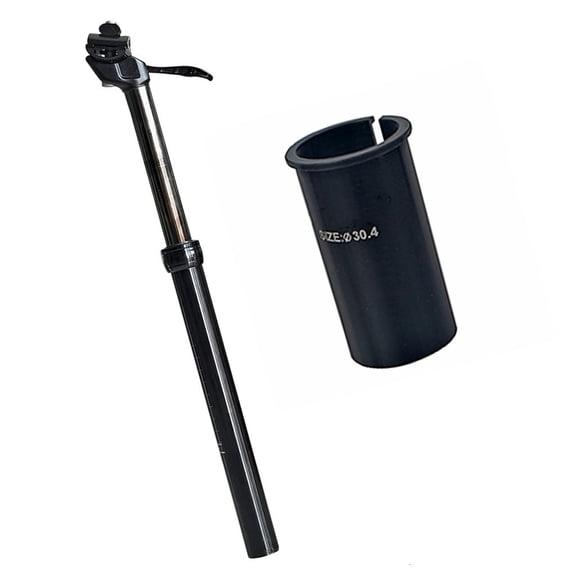 Yammee Stainless Steels Bike Dropper Seatpost with Hand Regulation Bikes Seat Post