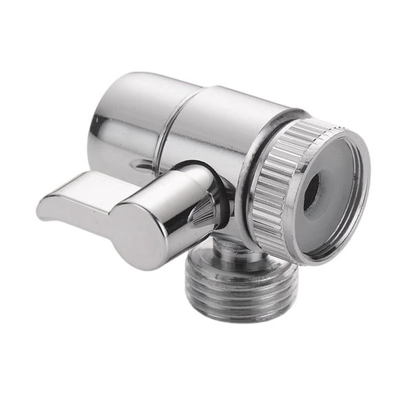 Yammee Steel Faucet Diverters Valves Aerator with 1/2 Thread for Shower Hose or Washer