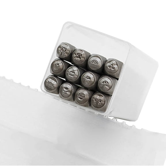 Yammee Steel Sweety Series Punch Set Leather Stamp for Jewelry Making DIY Craft