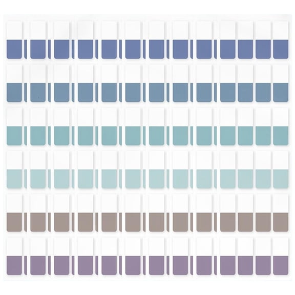 Yammee Stick Tabs for Notebooks, Writable & Repositionable Stick Index Tabs Book Tabs