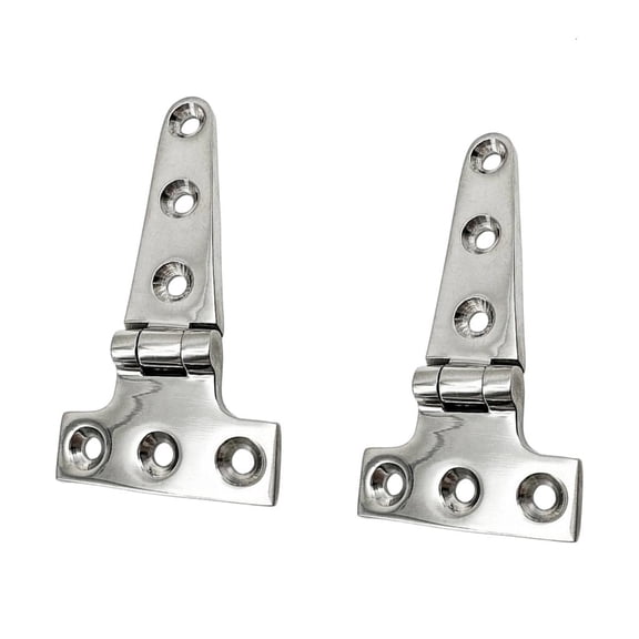 Yammee Strong 316T Hinge Corrosion Resistant Adjustable T Shaped Hinge Simple Installs for Industrial Door Window Cabinets