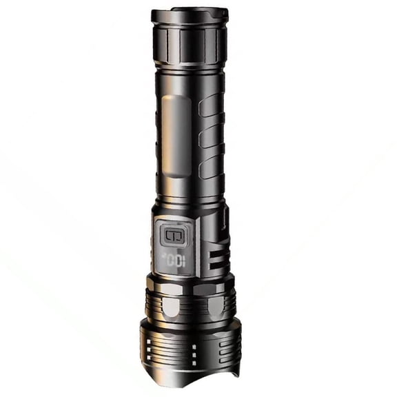 Yammee Strong Battery Powerful Flashlights Bright Multifunction Digital LED Flashlights