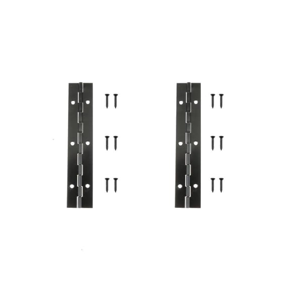 Yammee Strong Iron Piano Hinge Featuring Included Screw Ensuring Durability Quiet Operation in Any Setting for Bi Fold Door