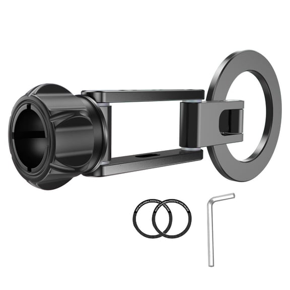 Yammee Strong Magnetic Phone Holder Foldable Design 360 Adjustable Car Phone Mount