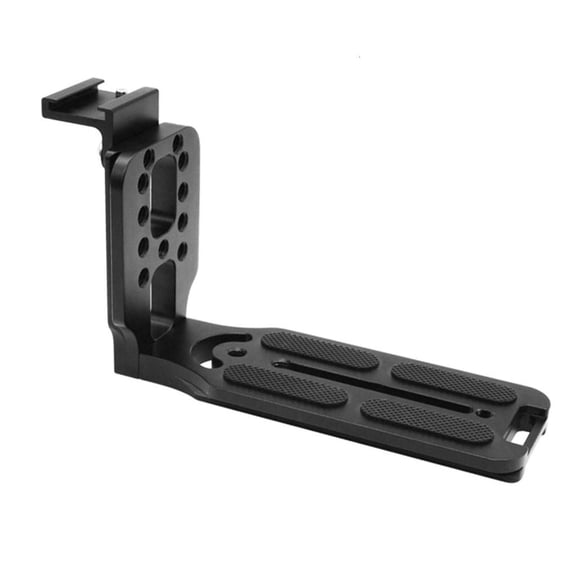 Yammee Sturdy L Shape Camera Bracket Holder Quick Release Plate Feature Adjustable Base