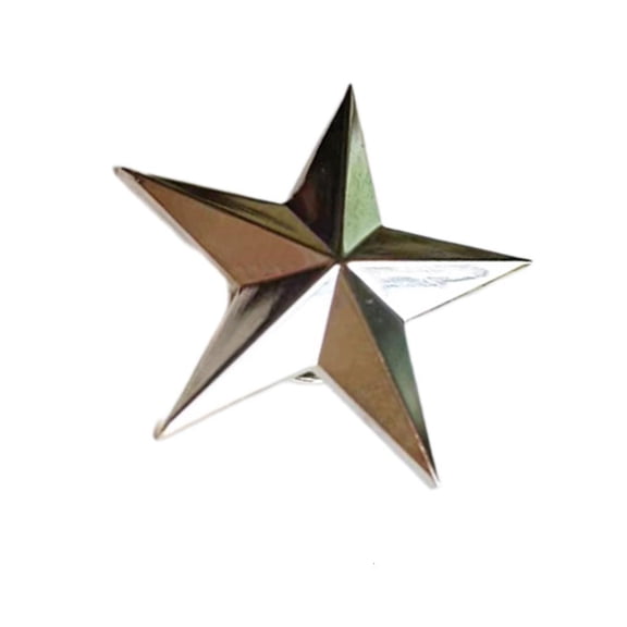 Yammee Stylish Star Shape Shape Pin Metal Brooch for Party Five Pointed Star Badge
